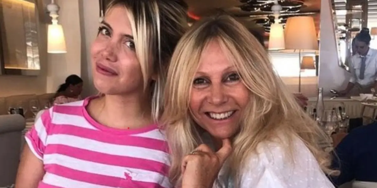 Ana Rosenfeld y Wanda Nara