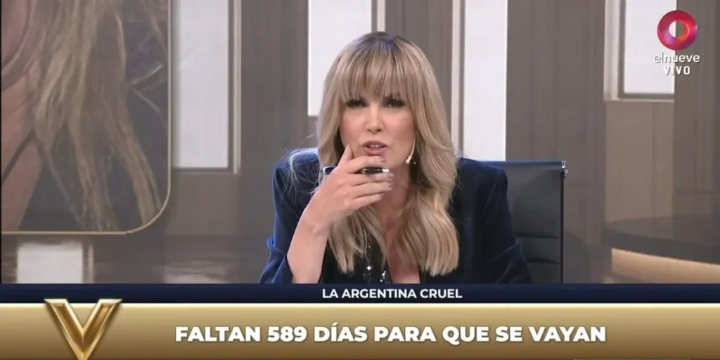 El “accidentado” debut de Viviana Canosa en El Nueve