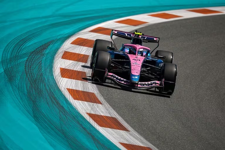 Franco Colapinto salió octavo en el Gran Premio de Miami