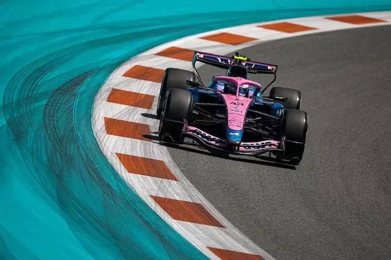 Franco Colapinto salió octavo en el Gran Premio de Miami