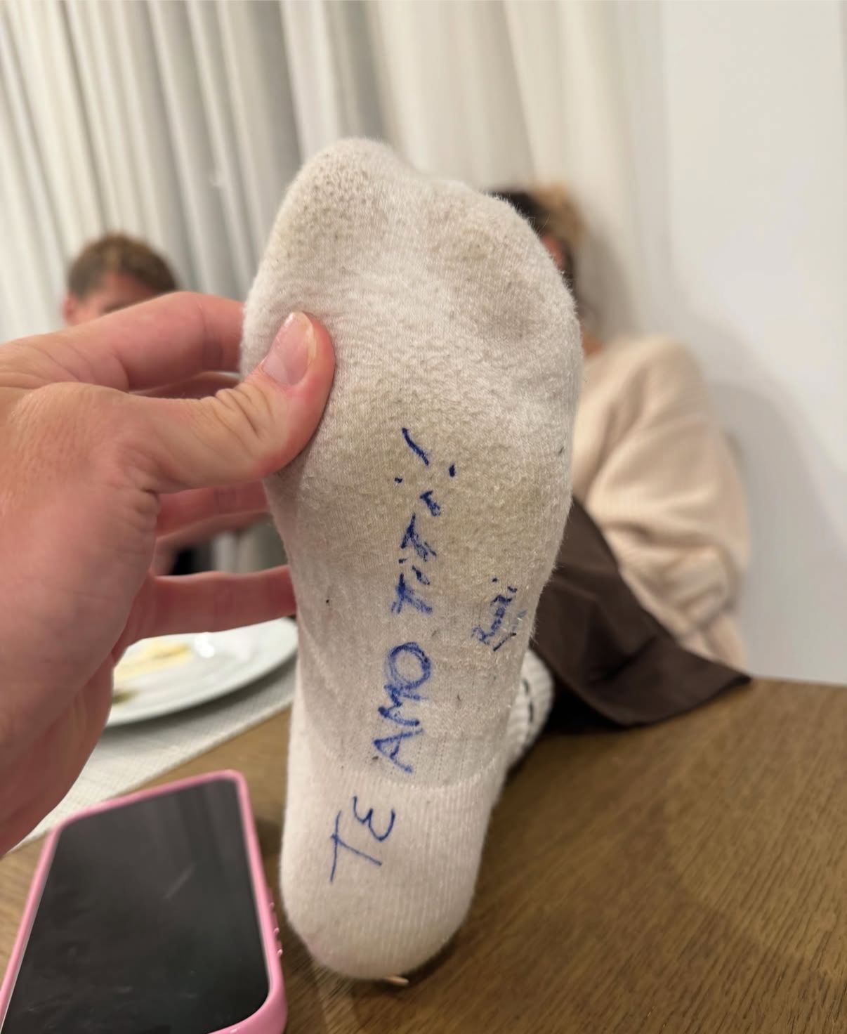 La dedicatoria de amor de Rodrigo De Paul a Tini Stoessel