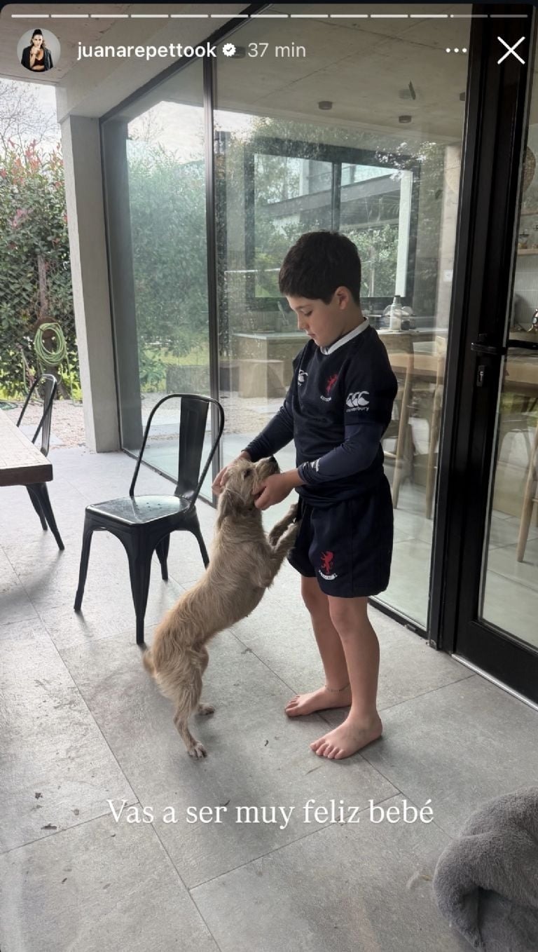 El perro de Juana Repetto