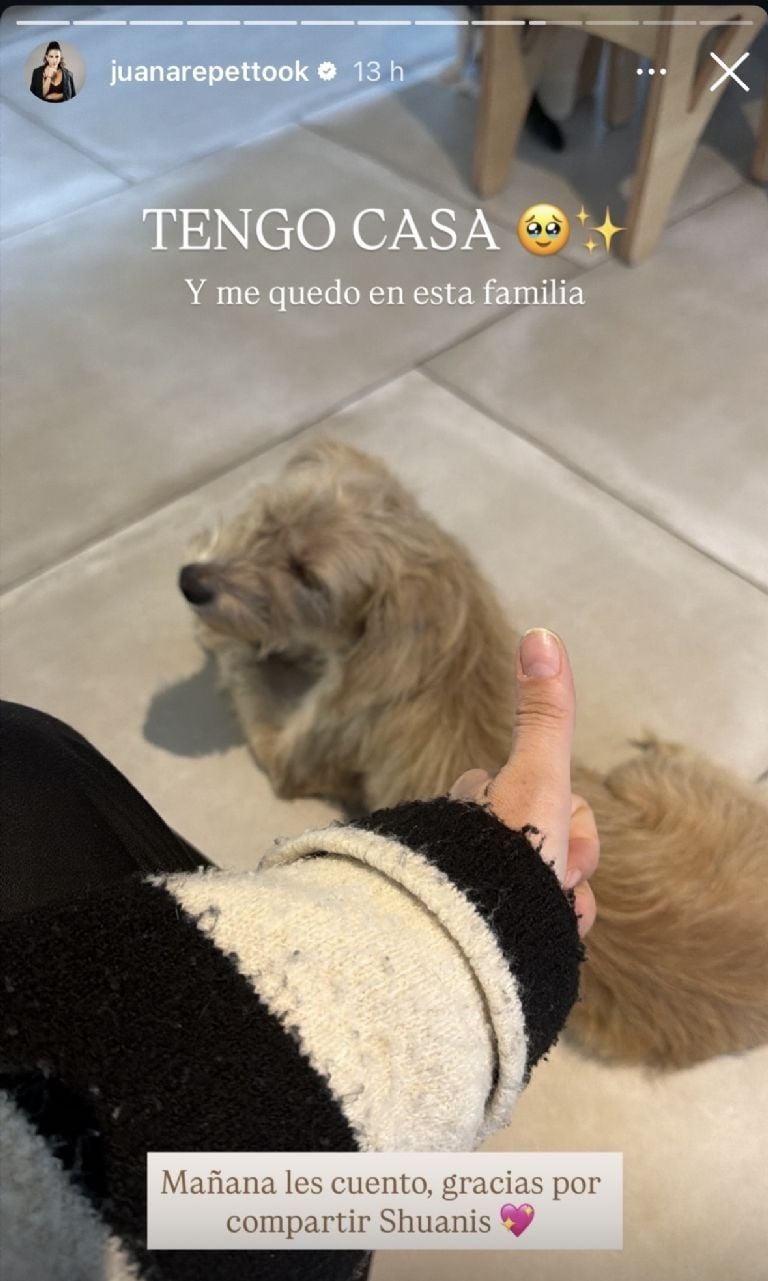 Juana Repetto agrandó la familia