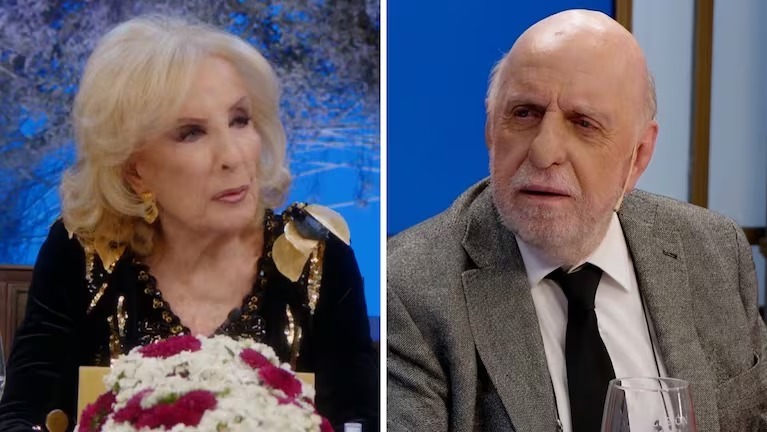 Mirtha Legrand y Horacio Pagani