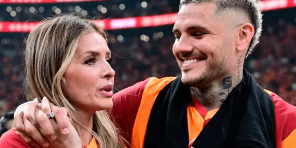 Mauro Icardi junto a la China Suárez