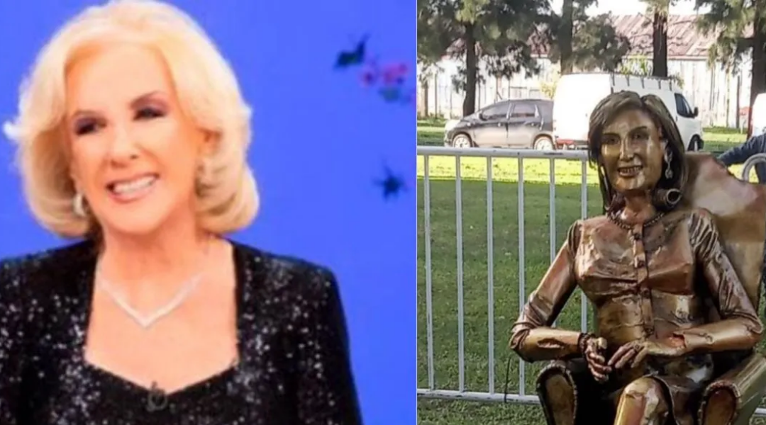 Mirtha Legrand volvió a hablar de la polémica estatua que le hicieron en su tierra natal y la destruyó con una frase