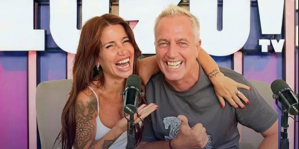 Flor Peña y Marley en Luzu TV