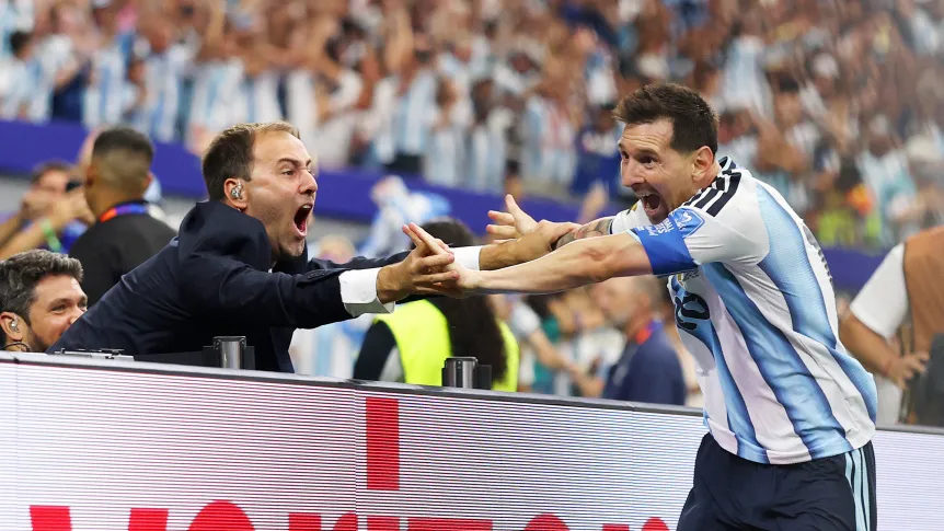 Segundo gol de Messi