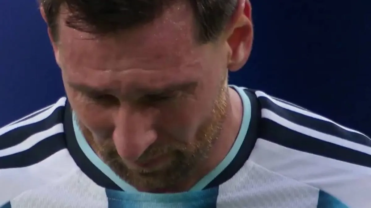 Eduardo Feinmann reveló el grave problema que hizo llorar a Lionel Messi en el Mundial 2026 Lionel Messi llorando
