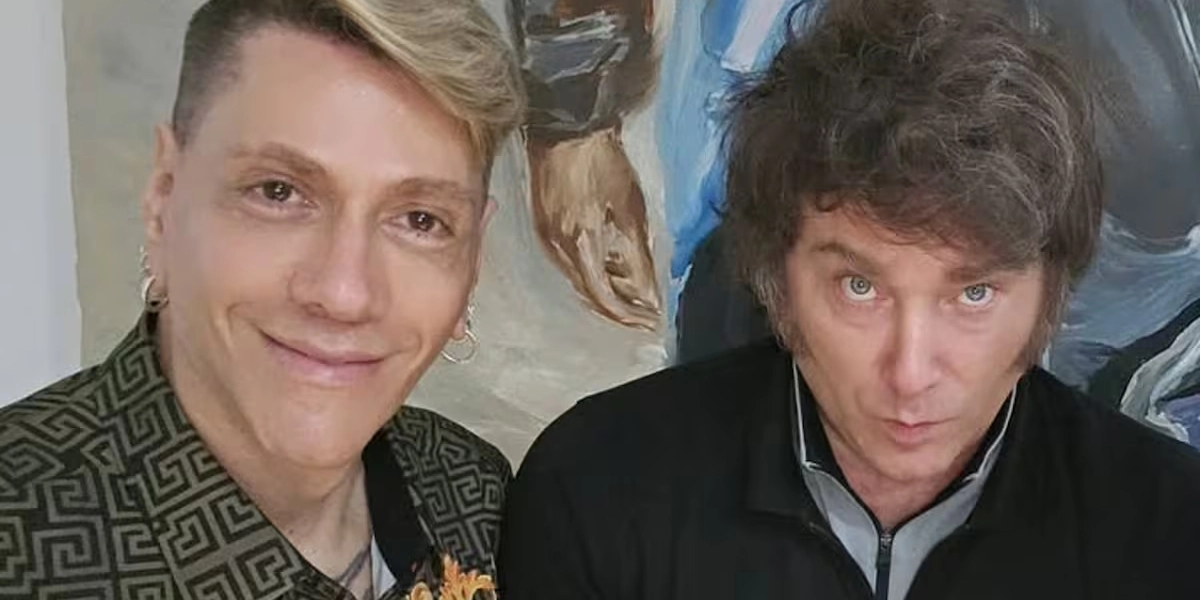 Escandalosa pelea entre Javier Milei y Roberto Piazza: gritos, insultos y un puñal en la madrugada Javier Milei y Roberto Piazza