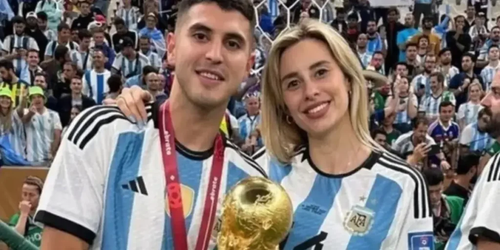 Exequiel Palacios y Yésica Frías