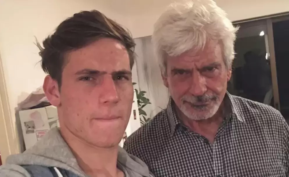 El papá de Gaspi lo despidió en redes sociales con una foto de su infancia