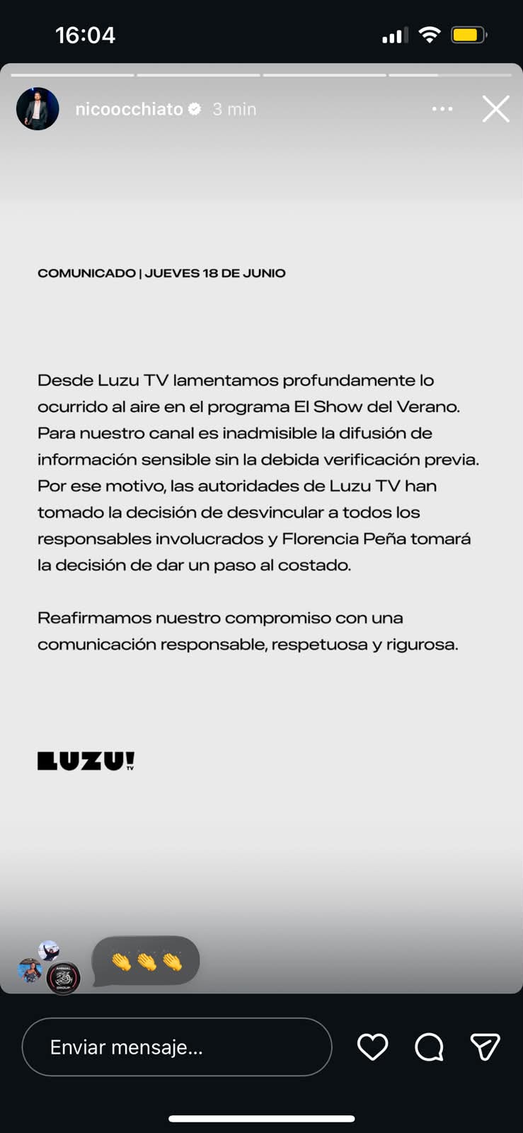 Luzu echó a Flor Peña