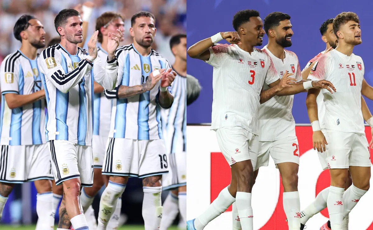 La selección argentina se enfrenta a a Jordania