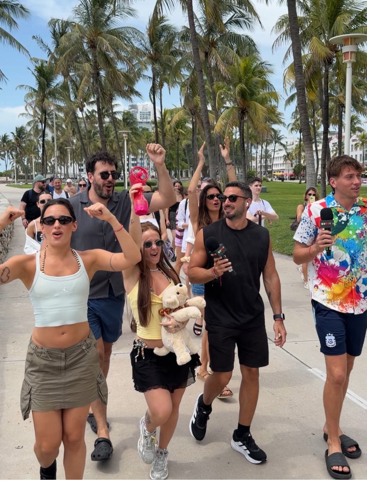 Luvu TV recorriendo Miami en vivo