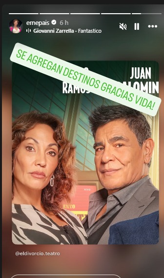El último posteo de Erestina Pais