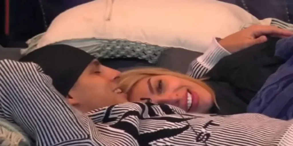 Nenu López y Zunino muy juntos en GH