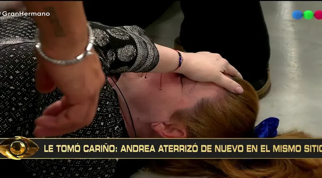 Acusaron a Andrea del Boca de fingir su caída en Gran Hermano: el video más escandaloso
