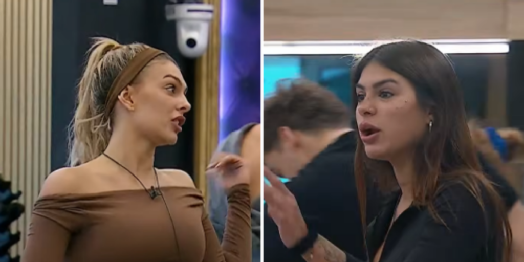 Luana fue al choque con Nenu en Gran Hermano
