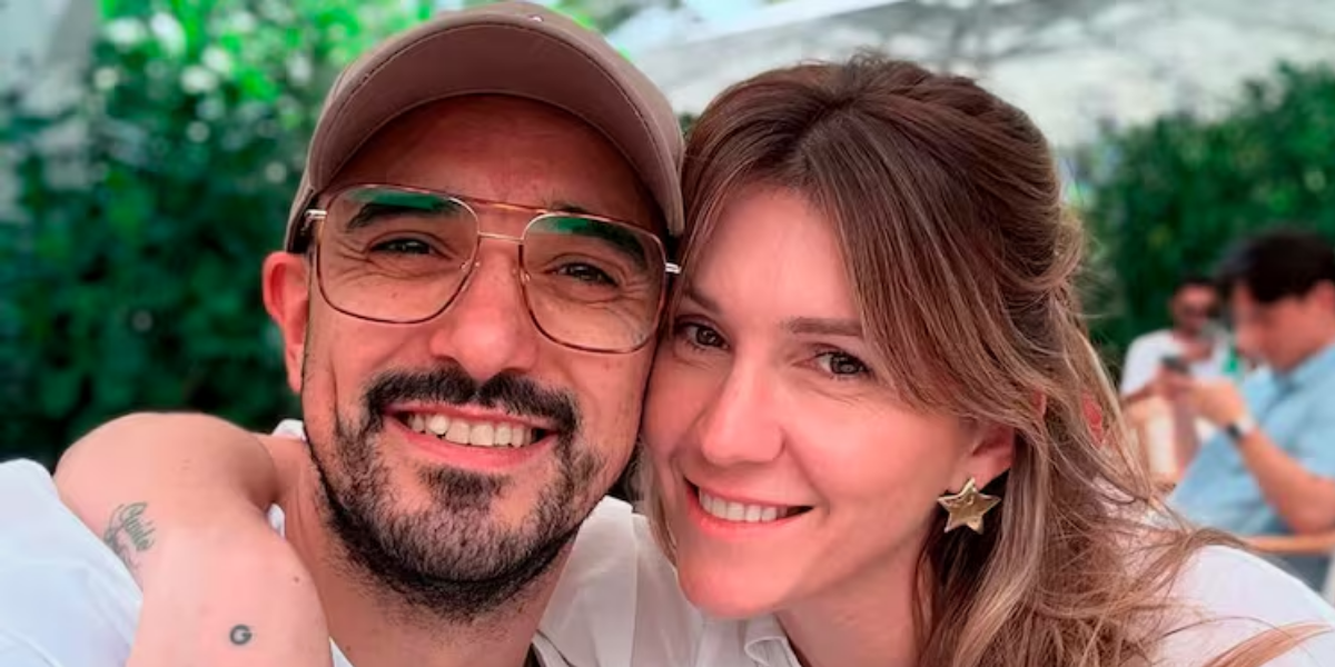 Abel Pintos y su esposa
