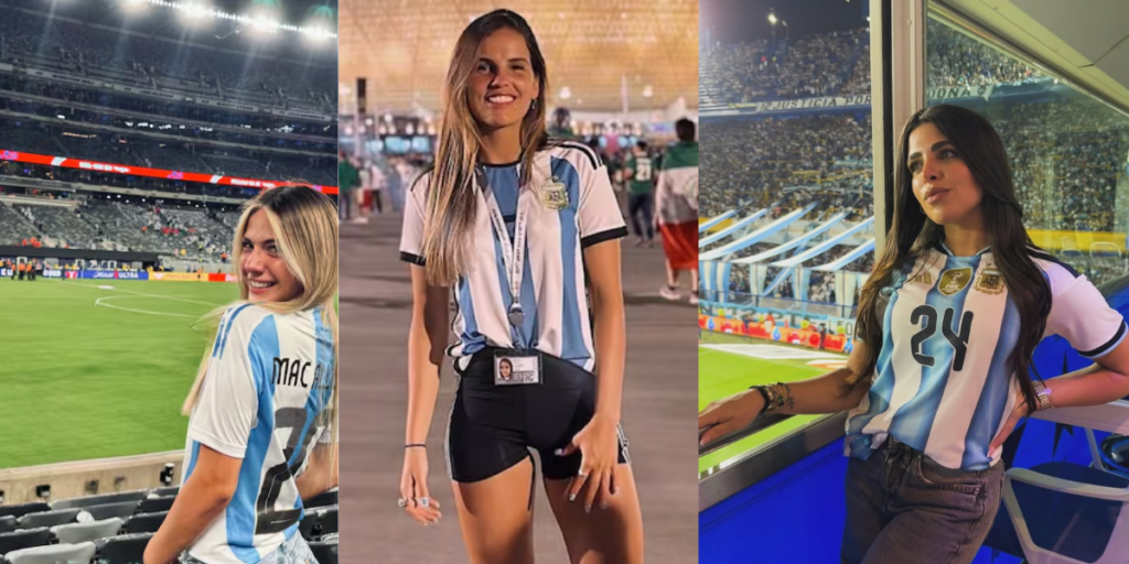 Ailén Cova, Valentina Cervantes y Emilia Ferrero