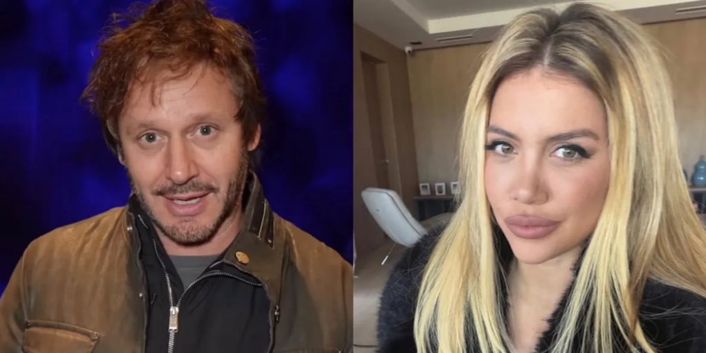 Benjamín Vicuña y Wanda Nara