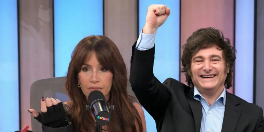 Javier Milei contra Flor Peña