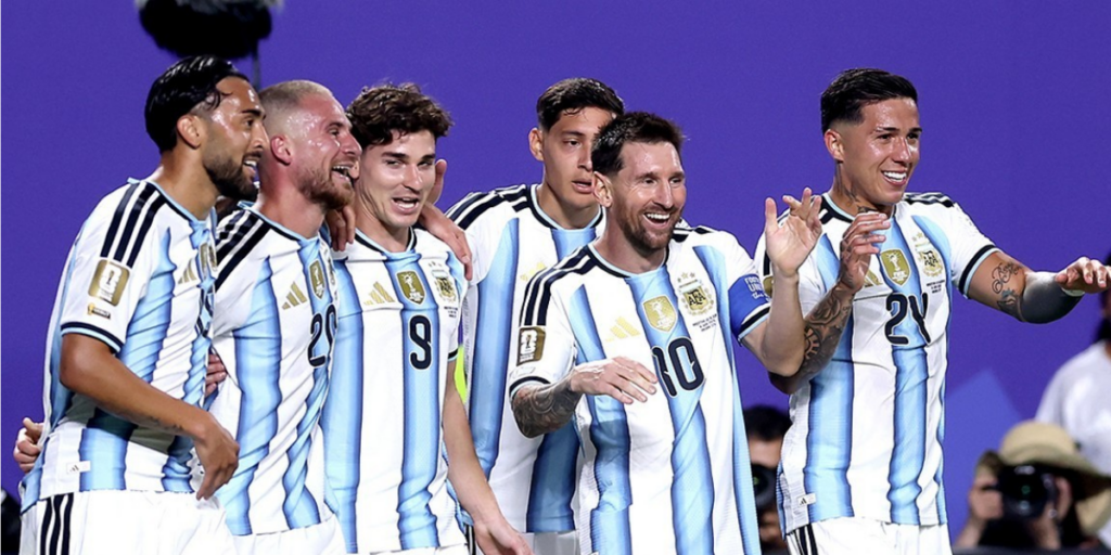 La selección argentina juega el sábado a las 23:00 horas