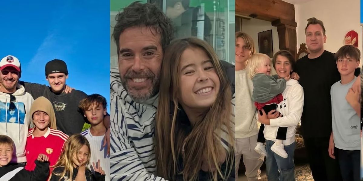 Emoción, recuerdos y videos caseros: así celebraron los famosos argentinos el Día del Padre en las redes
