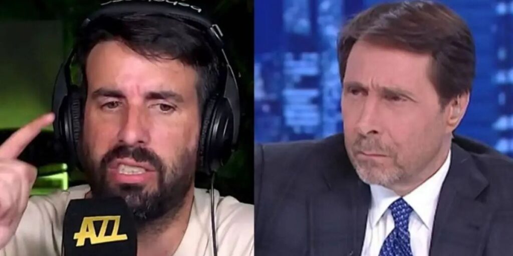 Eduardo Feinmann y Flavio Azzaro se dijeron de todo en redes: la letal frase de la que no se vuelve