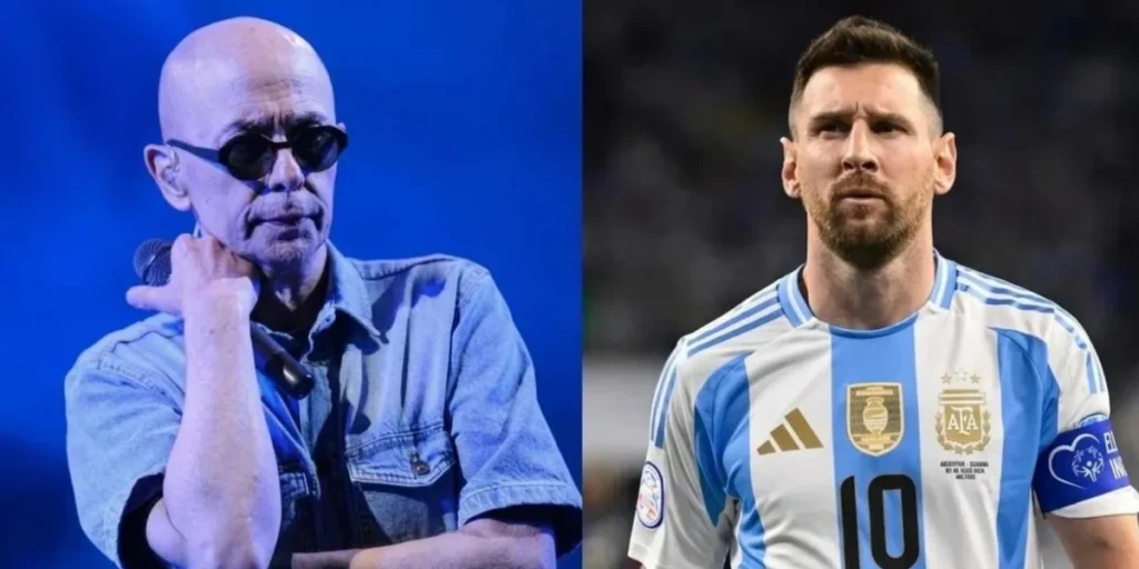 Se filtró un audio que el Indio Solari grabó para Lionel Messi antes de morir