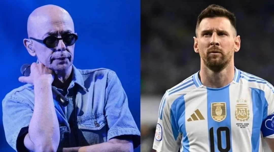 Se filtró un audio que el Indio Solari grabó para Lionel Messi antes de morir