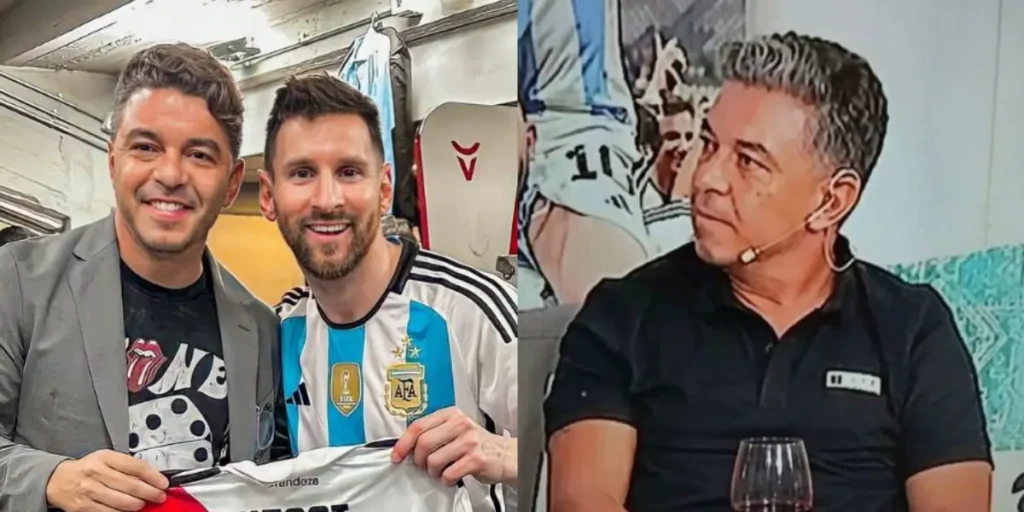 Marcelo Gallardo habló del vino mientras Lionel Messi brillaba en el Mundial 2026