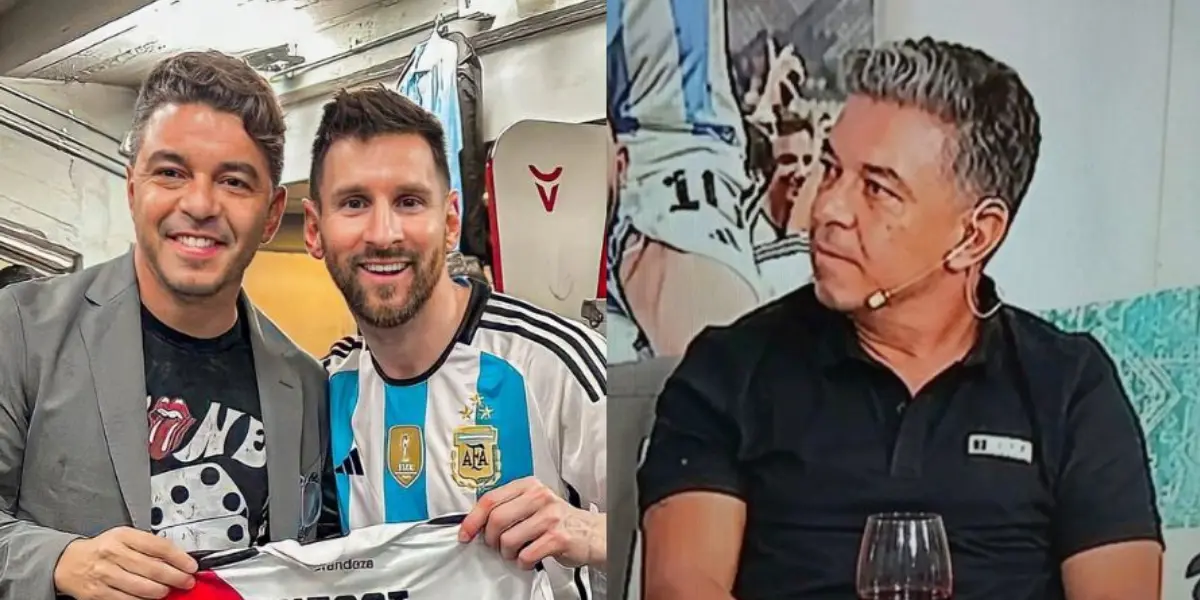 Marcelo Gallardo habló del vino mientras Lionel Messi brillaba en el Mundial 2026