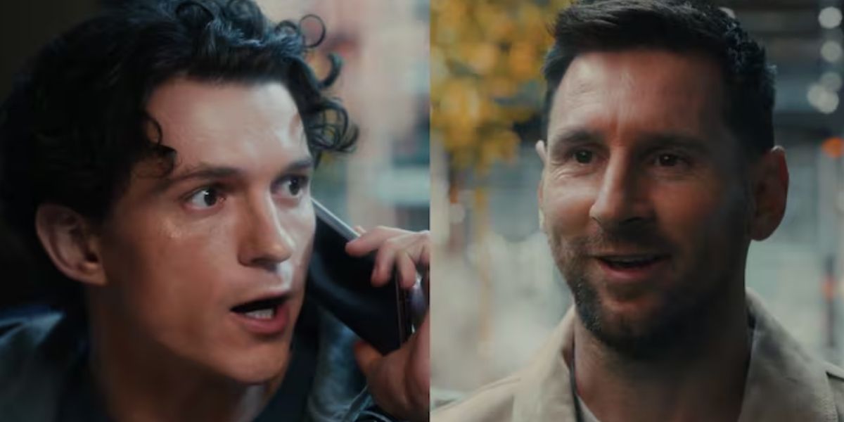 Lionel Messi debutó como actor con Tom Holland para la nueva película de Spider-Man
