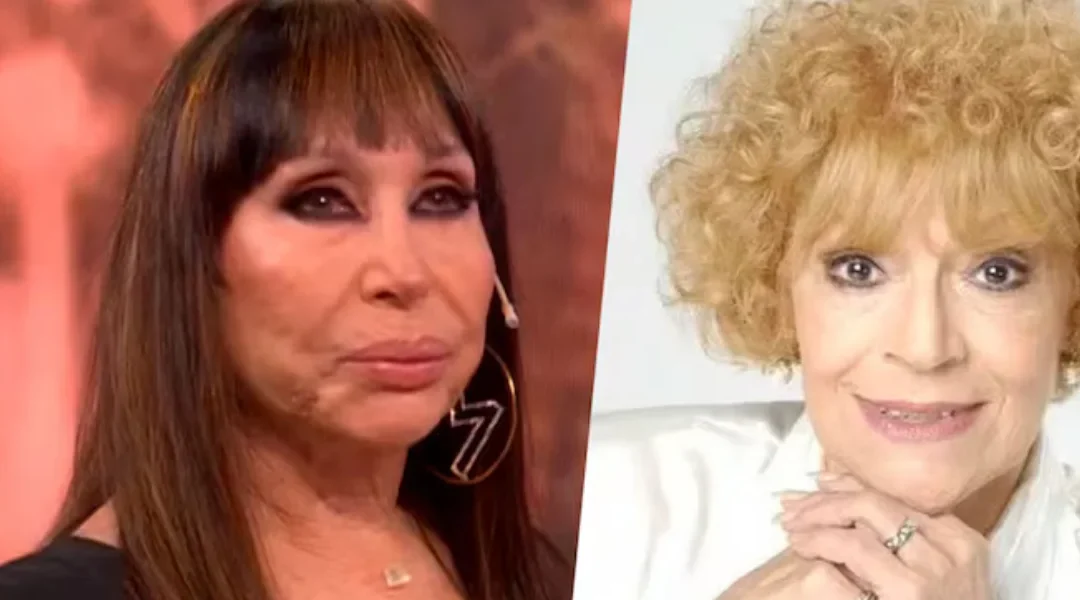 Moria Casán presintió la muerte de María Rosa Fugazot y se quebró en vivo