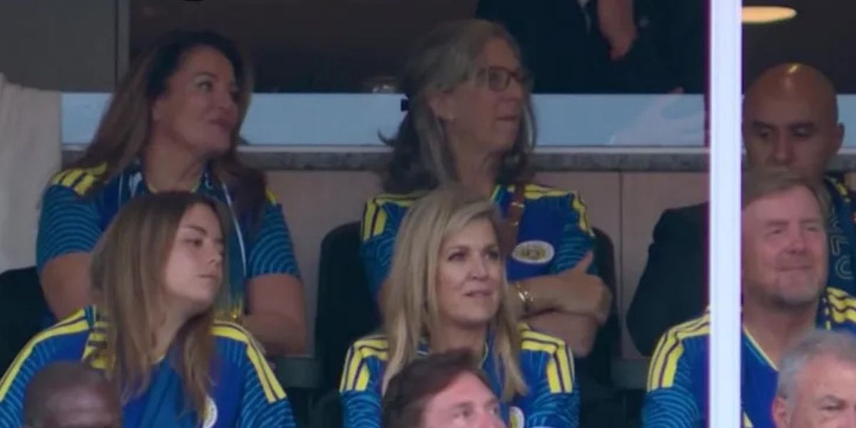 La reina Máxima bailó con los jugadores de Curazao tras el empate en el Mundial La reina Máxima bailó con los jugadores de Curazao tras el empate en el Mundial
