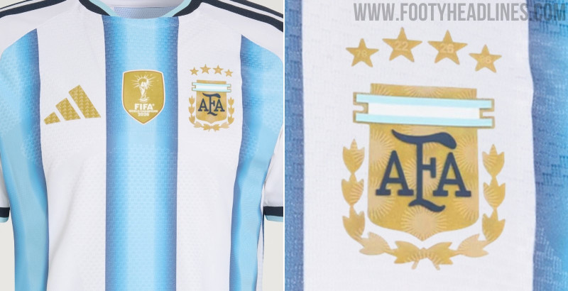 Así era la camiseta que Adidas había preparado para la Selección Argentina