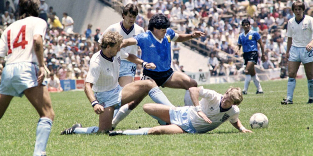 Diego Maradona y el Gol del Siglo a los ingleses