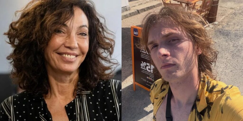 Ernestina Pais y su hijo Benicio Guyot