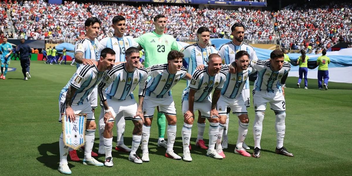 La Selección Argentina en la final del Mundial