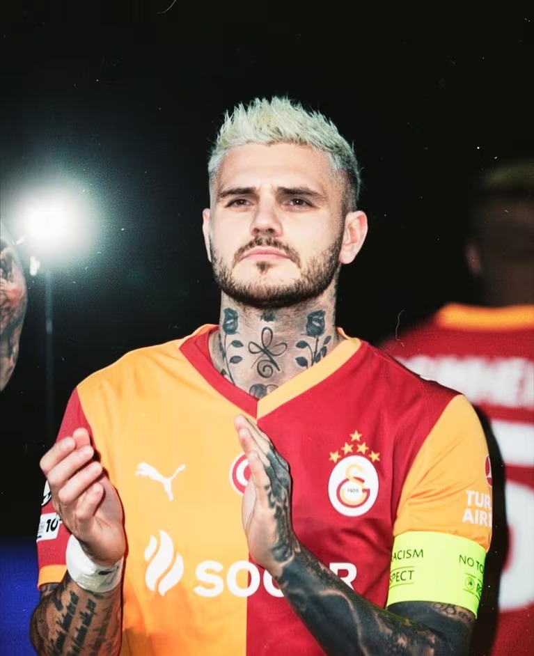 Mauro Icardi no tiene club tras terminar su contrato con el Galatasaray