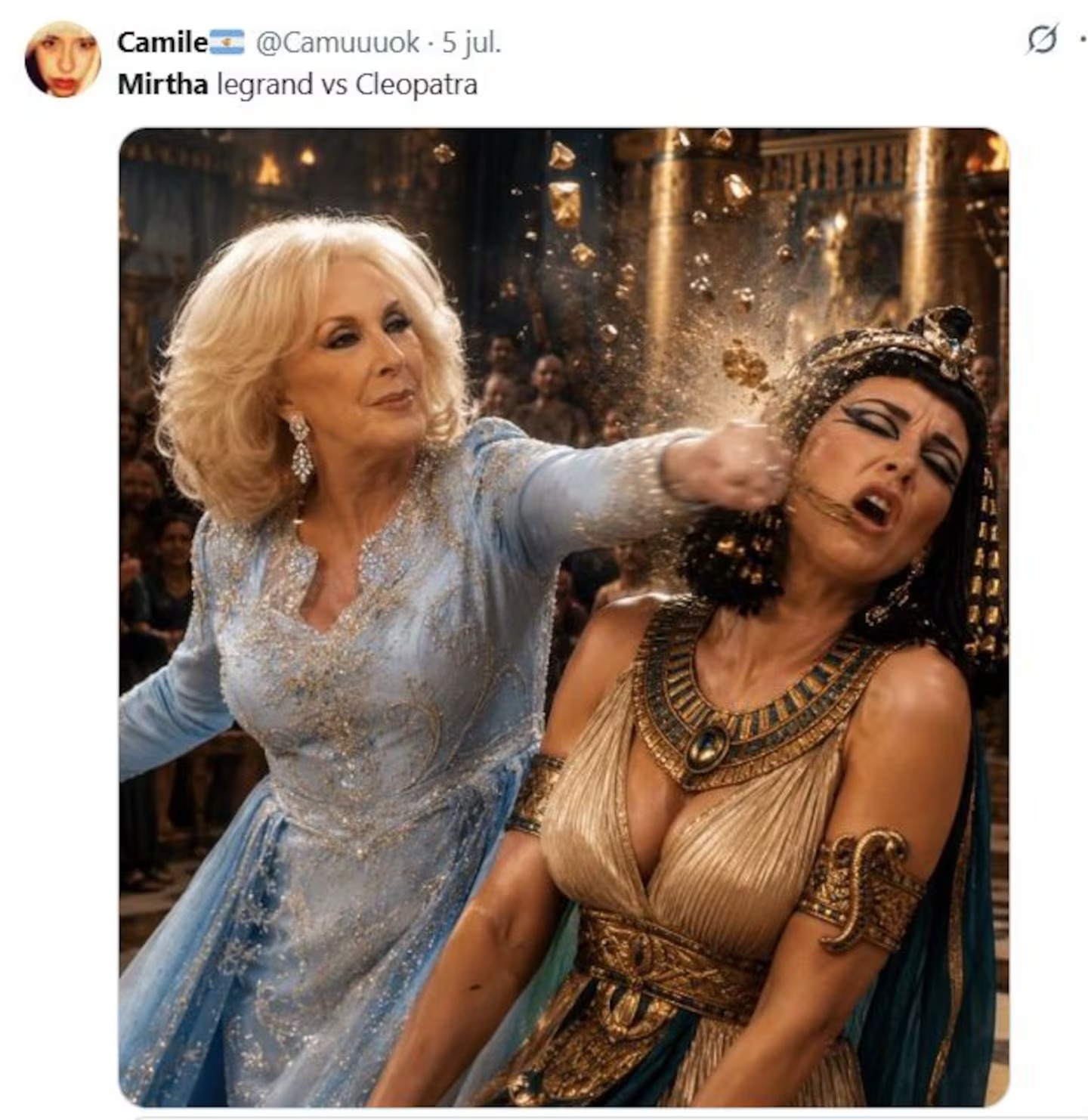 Los memes tras el partido de Argentina vs Egipto