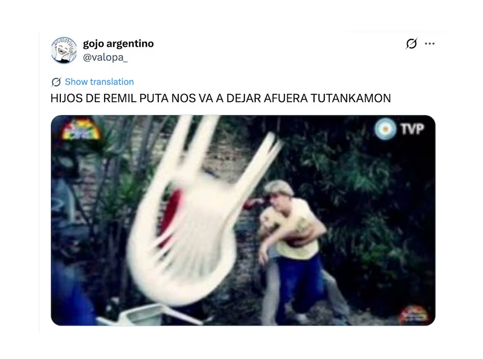 Los memes tras el partido de Argentina vs Egipto
