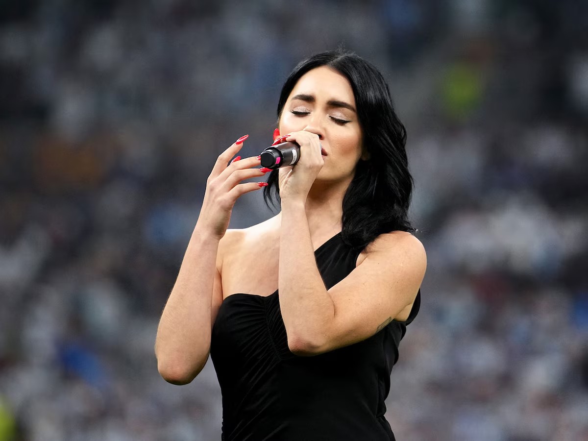 En redes sociales piden que Lali Espósito cante el himno como en Qatar 2022