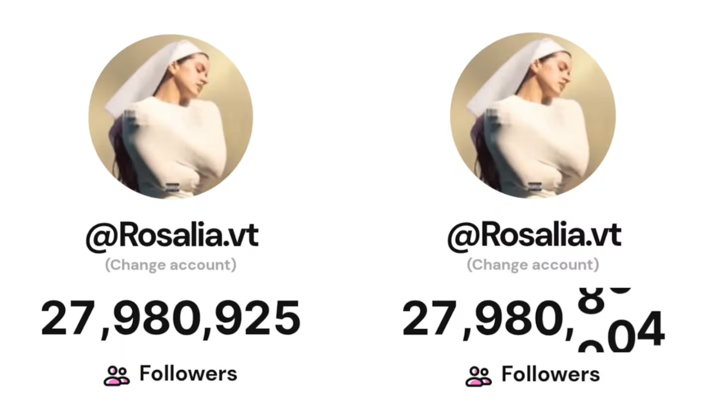 Rosalía sigue perdiendo seguidores tras las burlas a la Selección Argentina