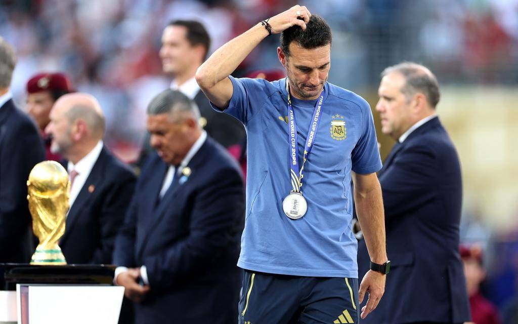 Lionel Scaloni tras perder la final del Mundial contra España