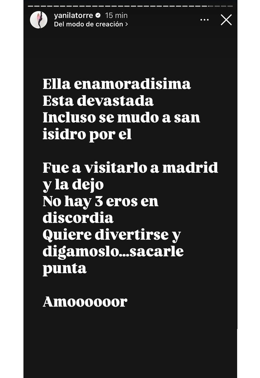Luck Ra habría sido quien decidió separarse de La Joaqui