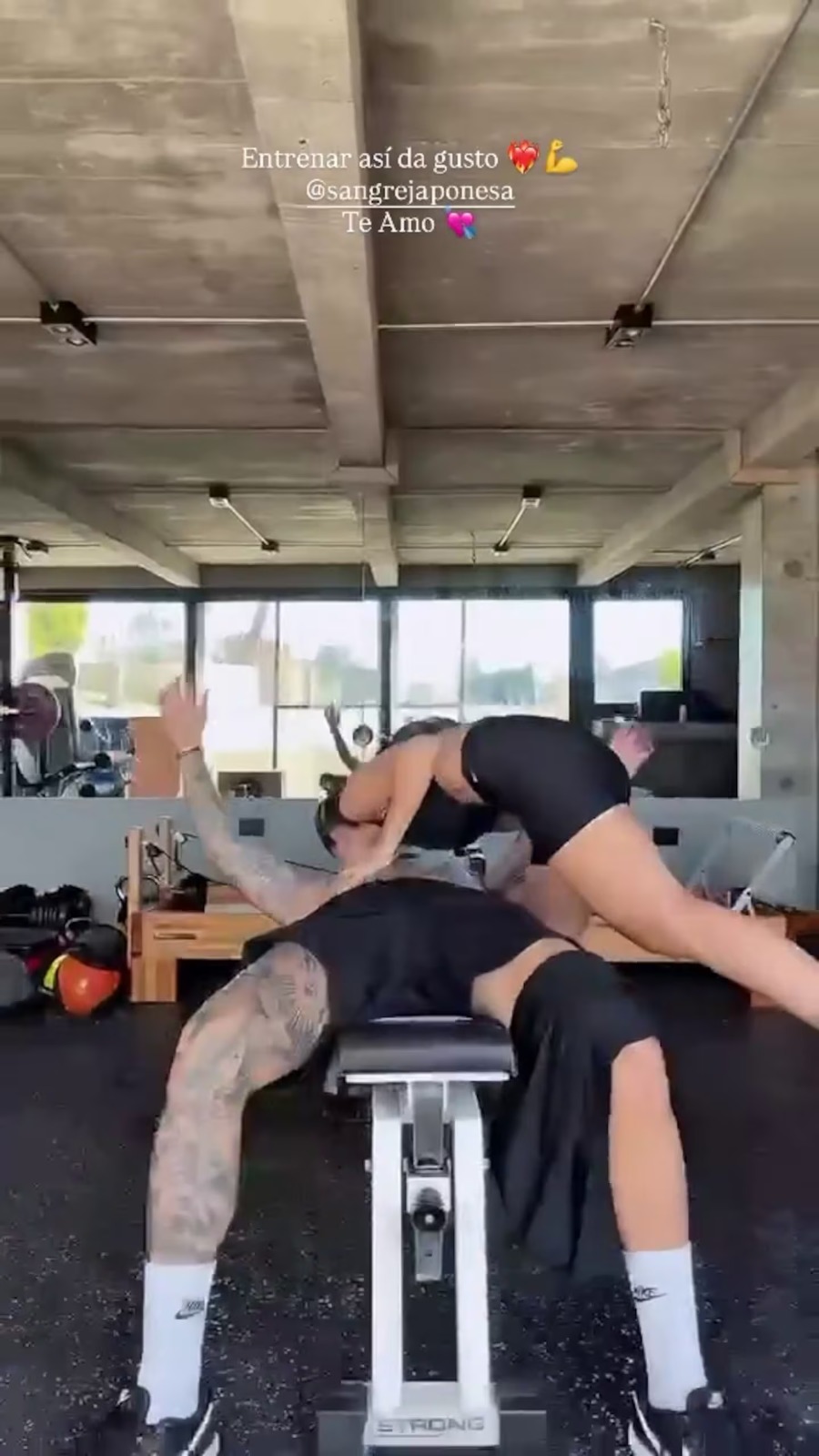 Mauro Icardi y la China Suárez se pusieron a entrenar tras el pedido de Wanda Nara