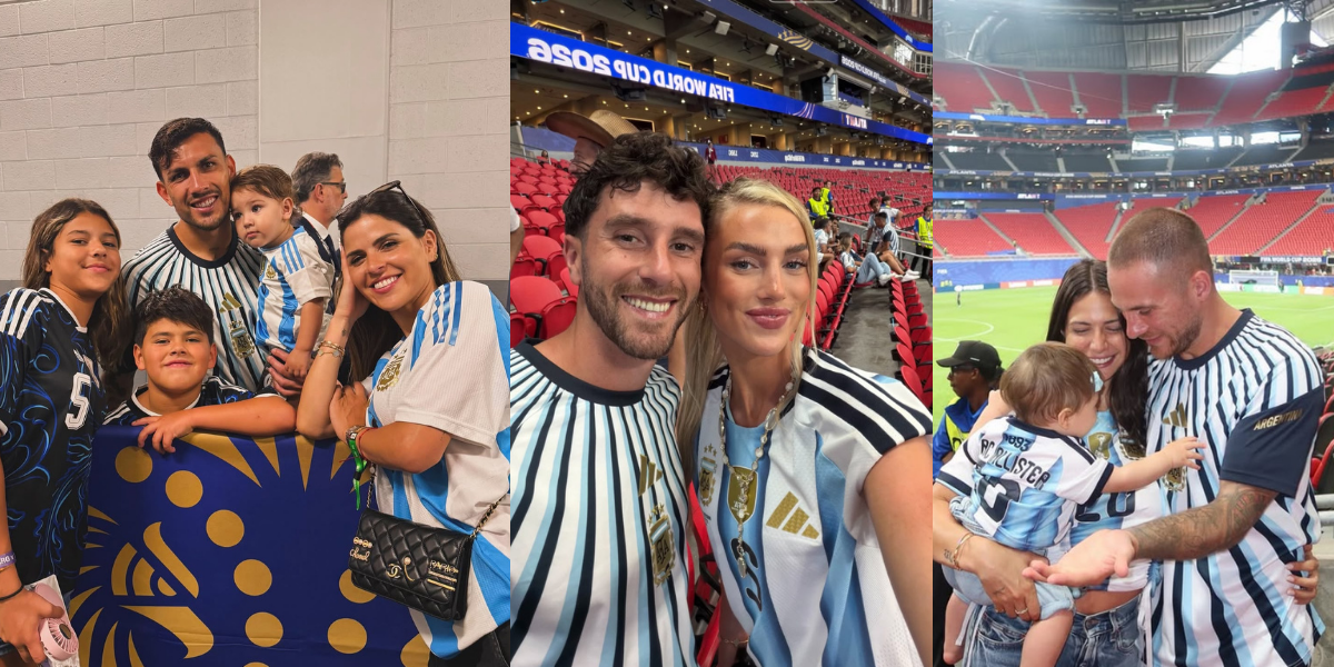 1. Las fotos más emotivas del festejo de la Selección Argentina